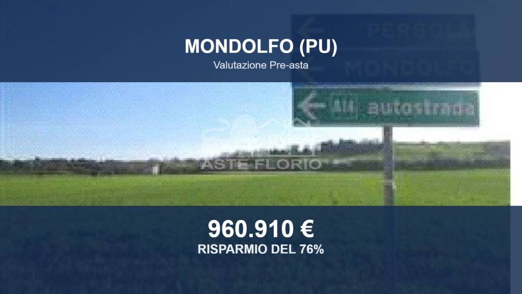 terreno agricolo in vendita a Mondolfo in zona Marotta