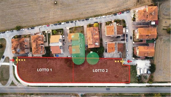 terreno agricolo in vendita a Mondolfo in zona Ponte Rio