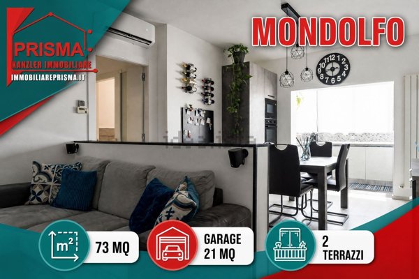 appartamento in vendita a Mondolfo in zona Ponte Rio
