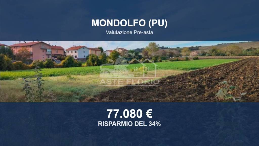 terreno in vendita a Mondolfo in zona Marotta