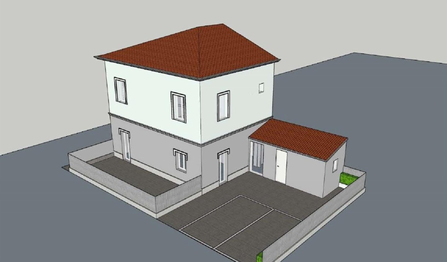 intera palazzina in vendita a Mondolfo in zona Marotta
