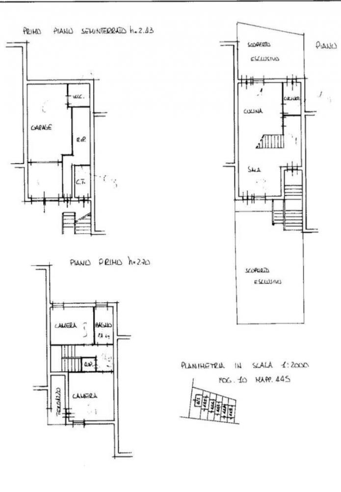 intera palazzina in vendita a Montecalvo in Foglia in zona Borgo Massano