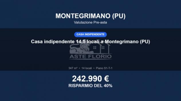 casa indipendente in vendita a Monte Cerignone