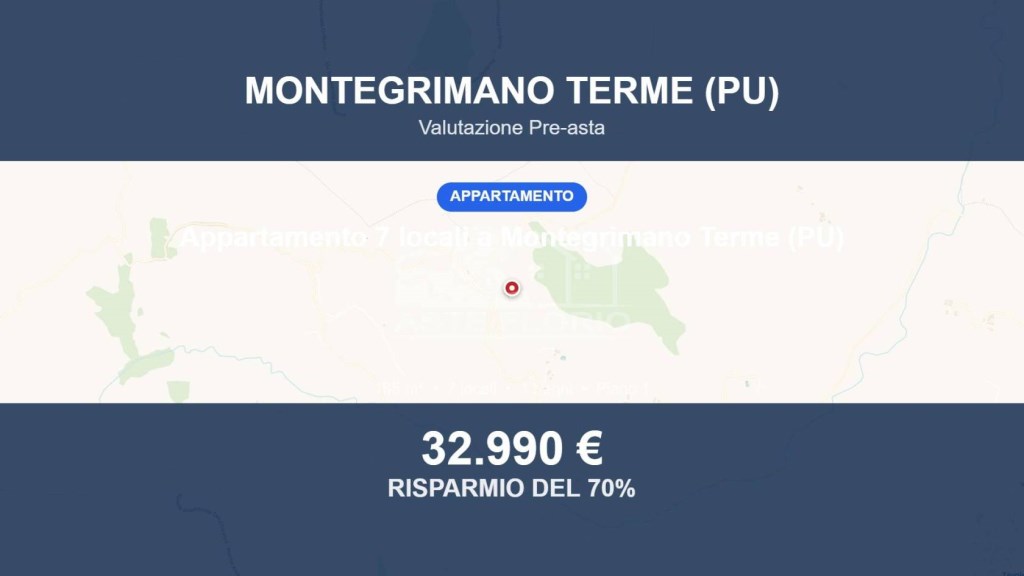 appartamento in vendita a Monte Grimano Terme in zona Savignano Monte Tassi