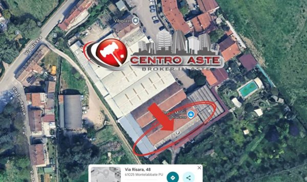 locale commerciale in vendita a Montelabbate
