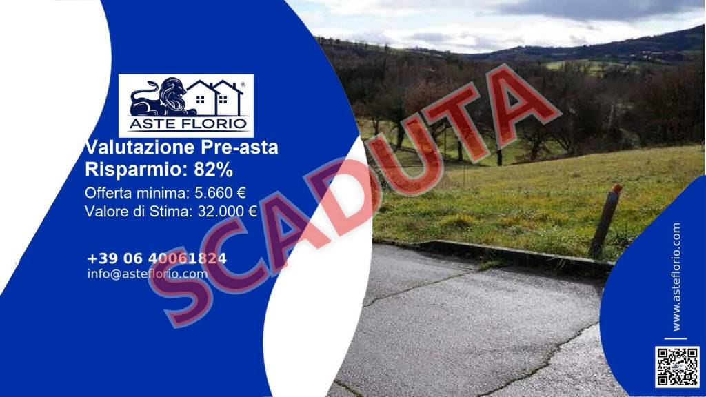 terreno agricolo in vendita a Pergola in zona Pantana