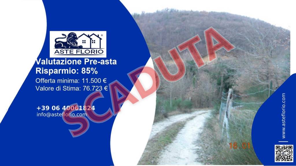 terreno agricolo in vendita a Pergola in zona Bellisio Solfare