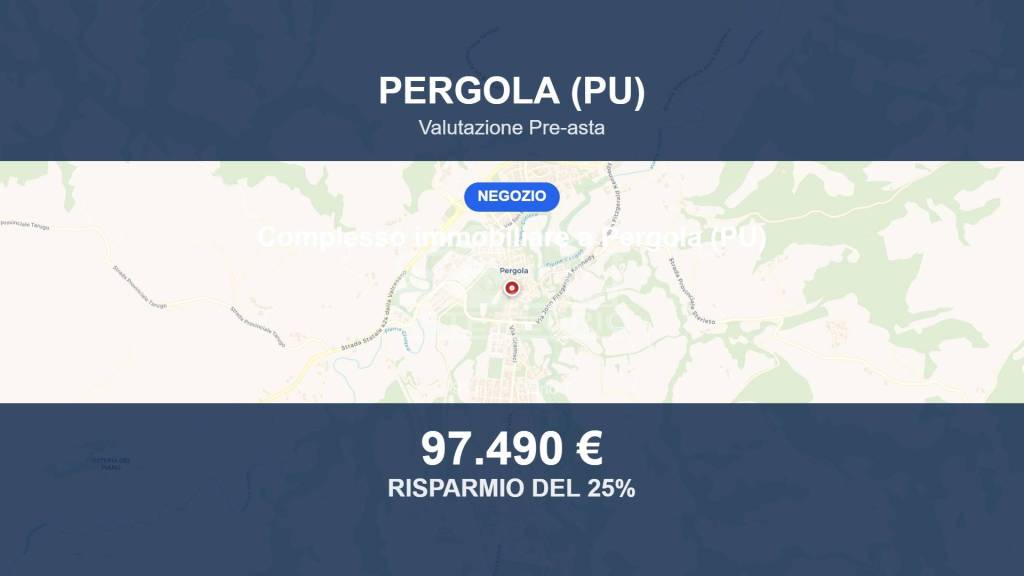 negozio in vendita a Pergola