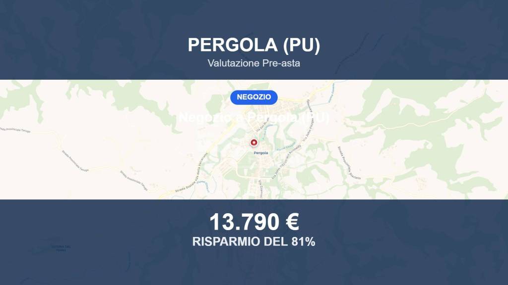 negozio in vendita a Pergola