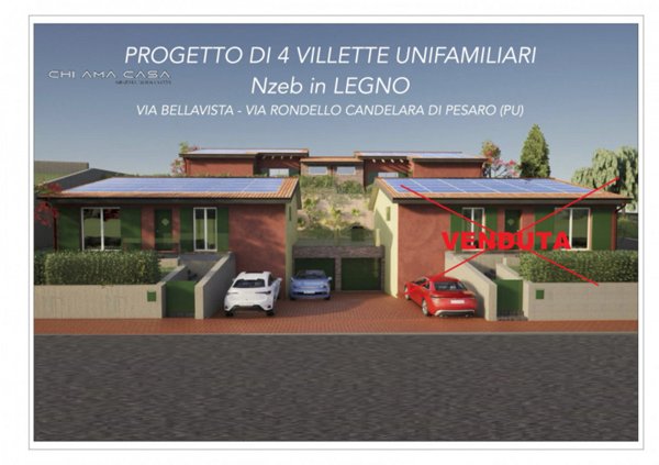 casa indipendente in vendita a Pesaro in zona Candelara