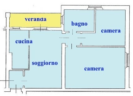 appartamento in vendita a Pesaro in zona Pantano