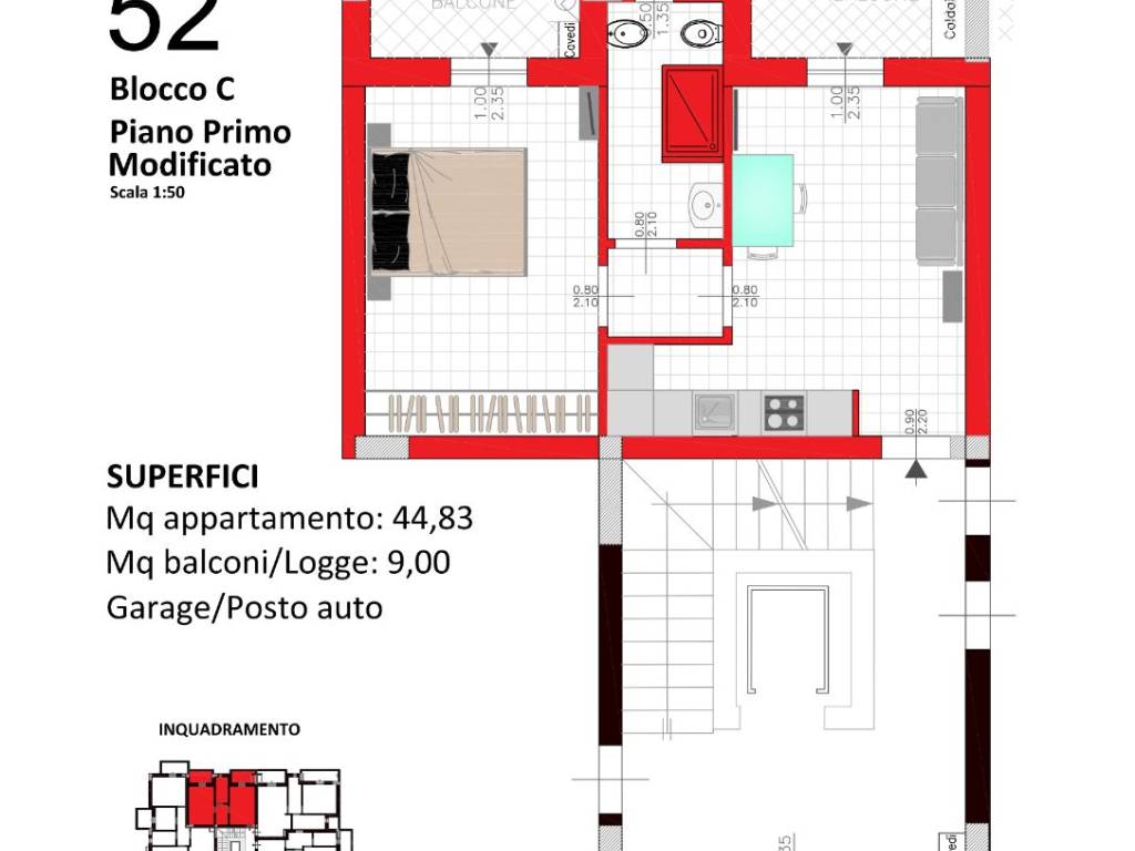 appartamento in vendita a Pesaro in zona Villa Fastiggi