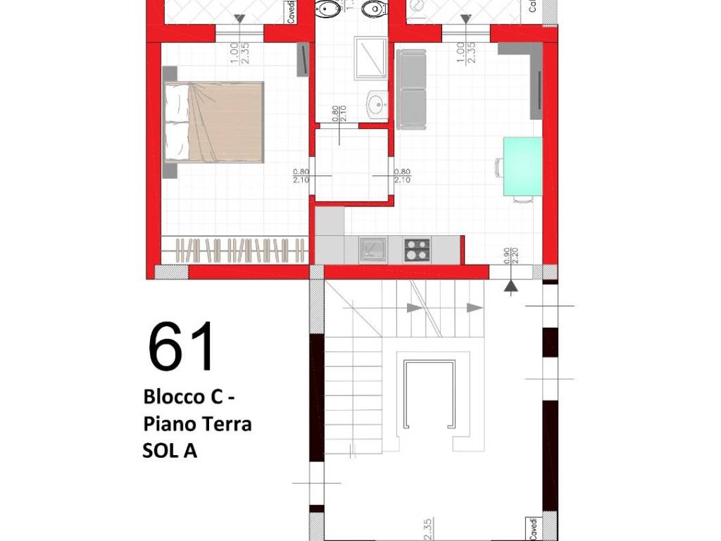 appartamento in vendita a Pesaro in zona Villa Fastiggi
