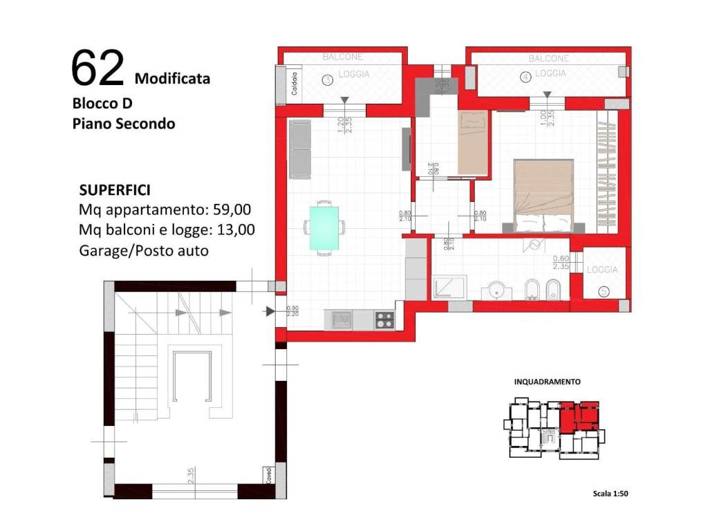 appartamento in vendita a Pesaro in zona Villa Ceccolini