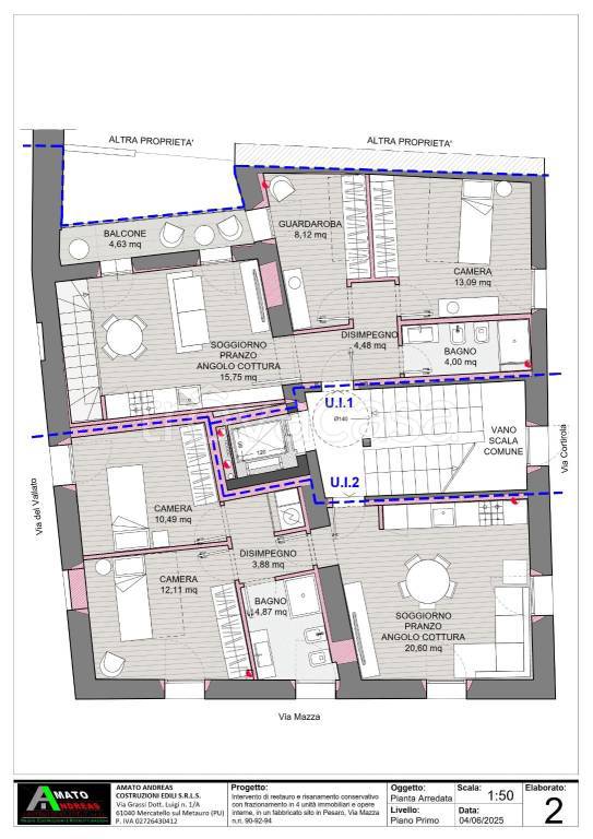 appartamento in vendita a Pesaro in zona Centro Città