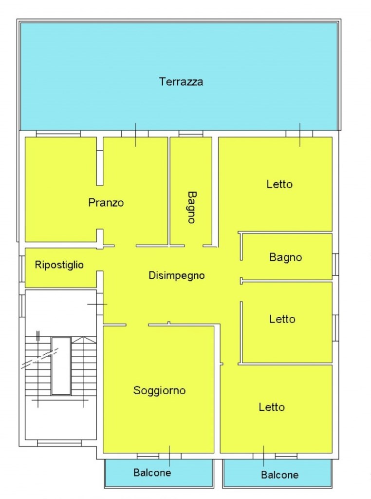 appartamento in vendita a Pesaro in zona Mare
