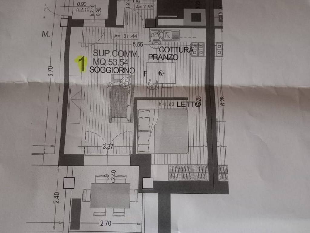 appartamento in vendita a Pesaro in zona Mare