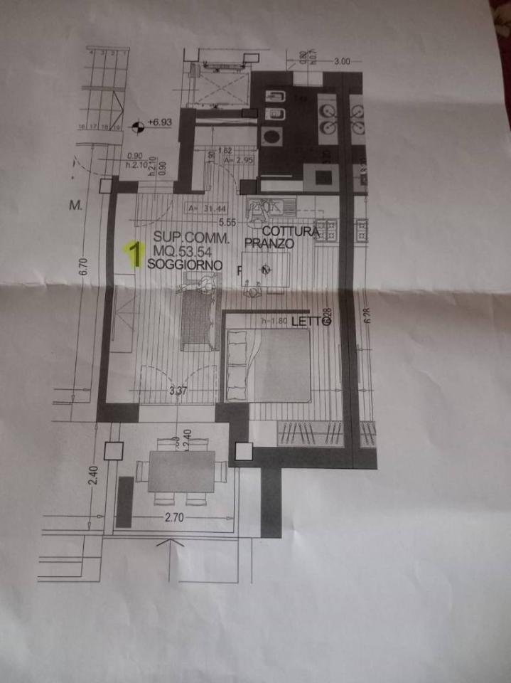 appartamento in vendita a Pesaro in zona Mare