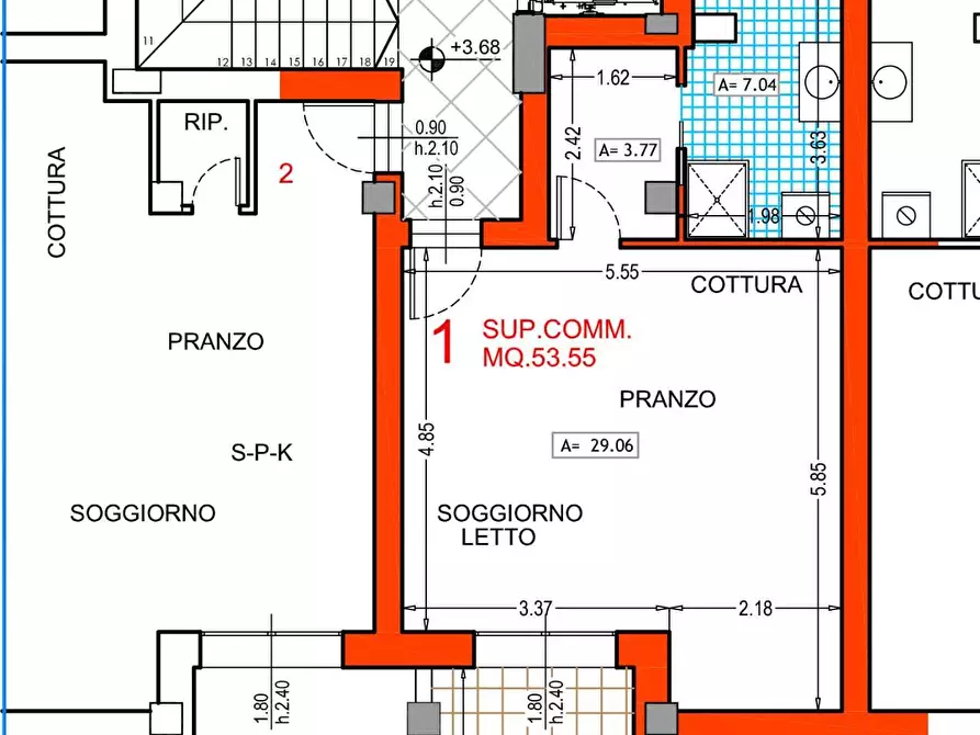 appartamento in vendita a Pesaro in zona Mare