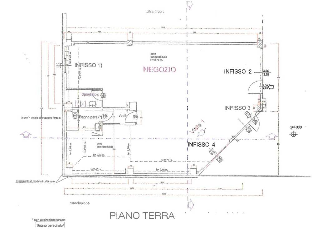 locale commerciale in vendita a Pesaro