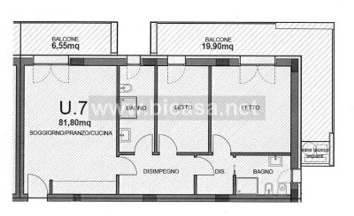 appartamento in vendita a Pesaro in zona Loreto