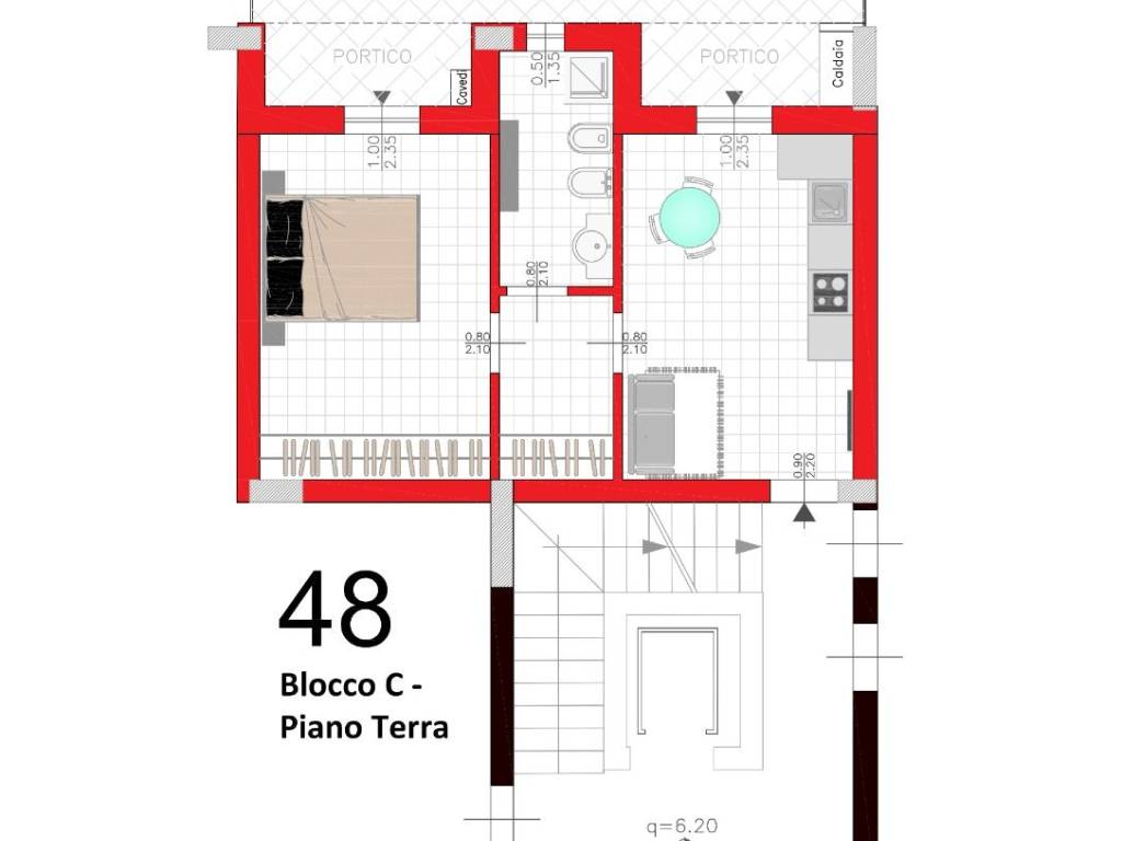 appartamento in vendita a Pesaro in zona Villa Ceccolini