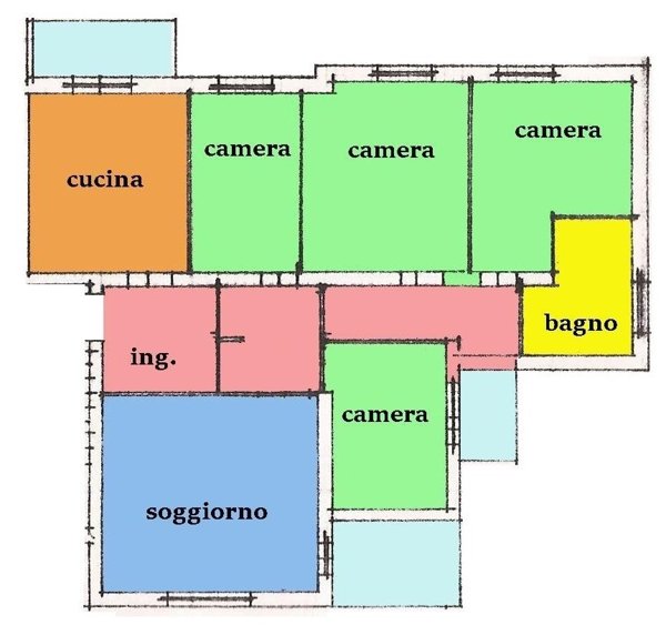 appartamento in vendita a Pesaro in zona Loreto