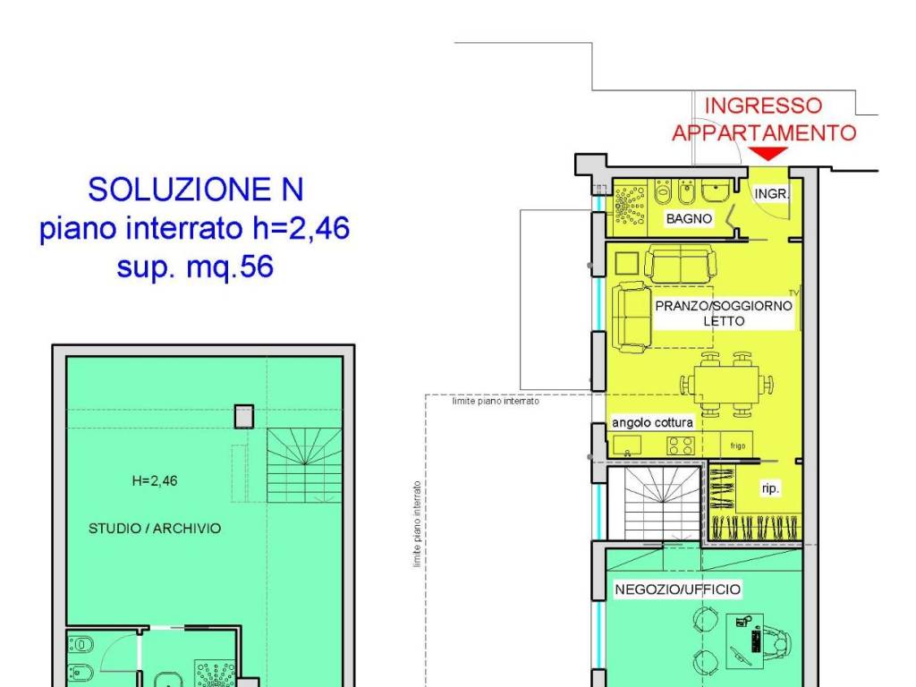 appartamento in vendita a Pesaro
