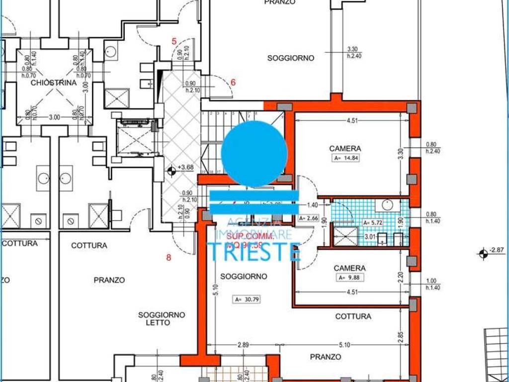 appartamento in vendita a Pesaro in zona Mare