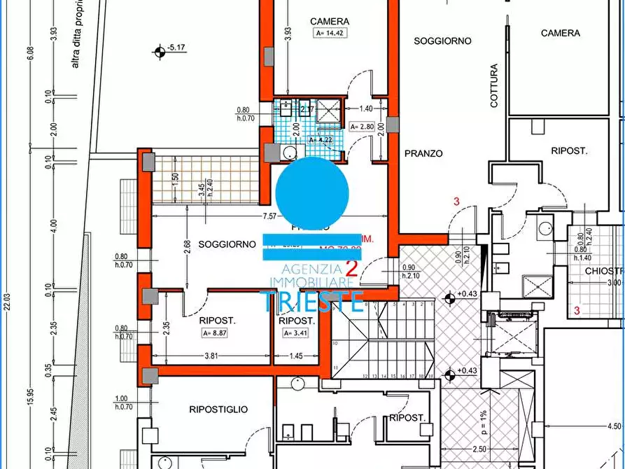 appartamento in vendita a Pesaro in zona Mare