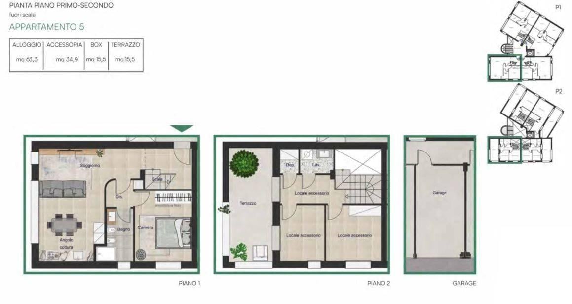 appartamento in vendita a Pesaro in zona San Bartolo