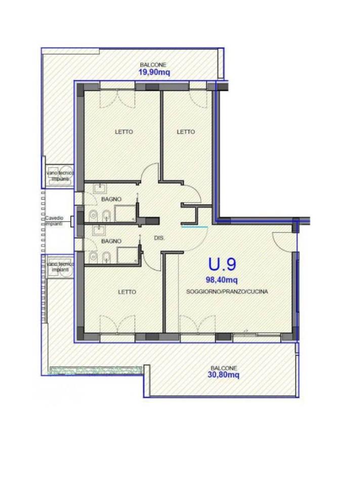 appartamento in vendita a Pesaro in zona Loreto