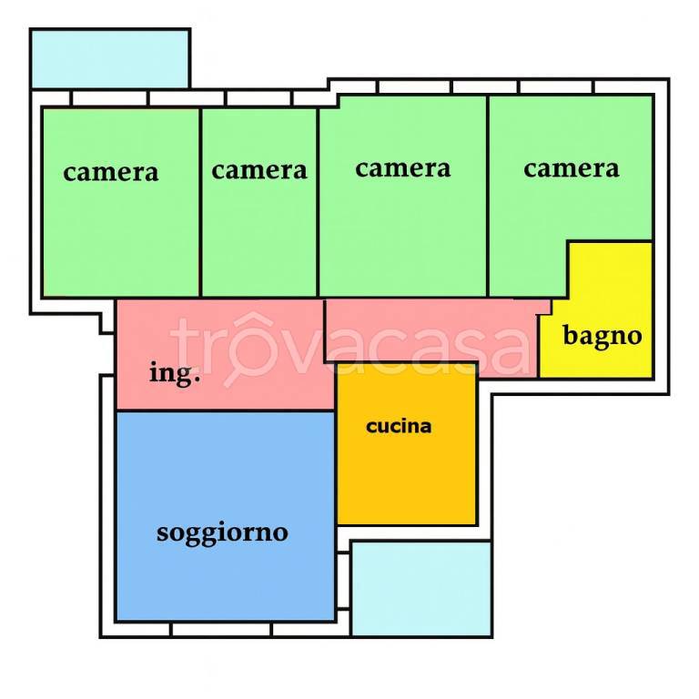 appartamento in vendita a Pesaro in zona Loreto