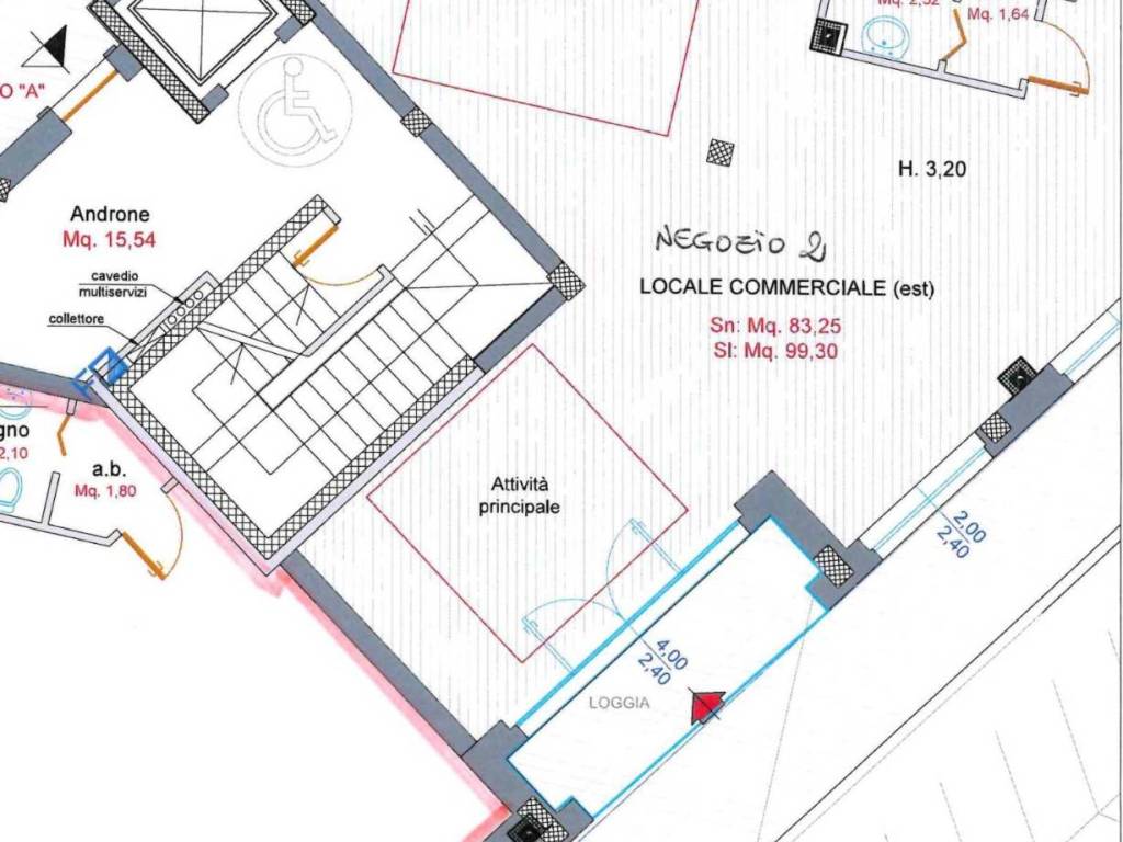 negozio in vendita a Pesaro in zona Pantano