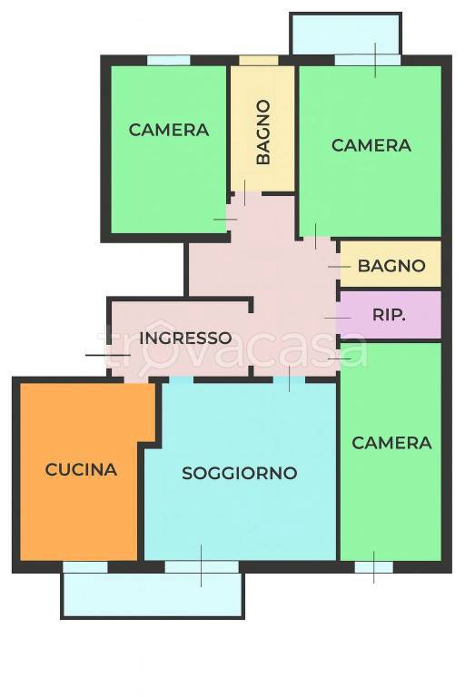 appartamento in vendita a Pesaro in zona Loreto