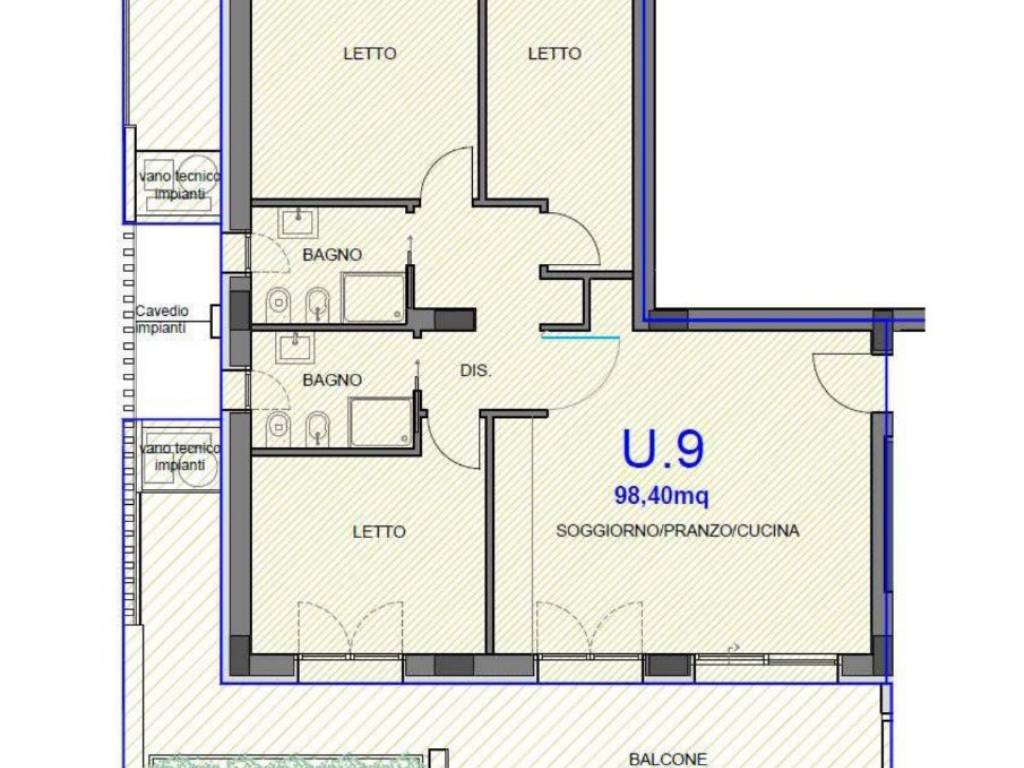 appartamento in vendita a Pesaro in zona Loreto