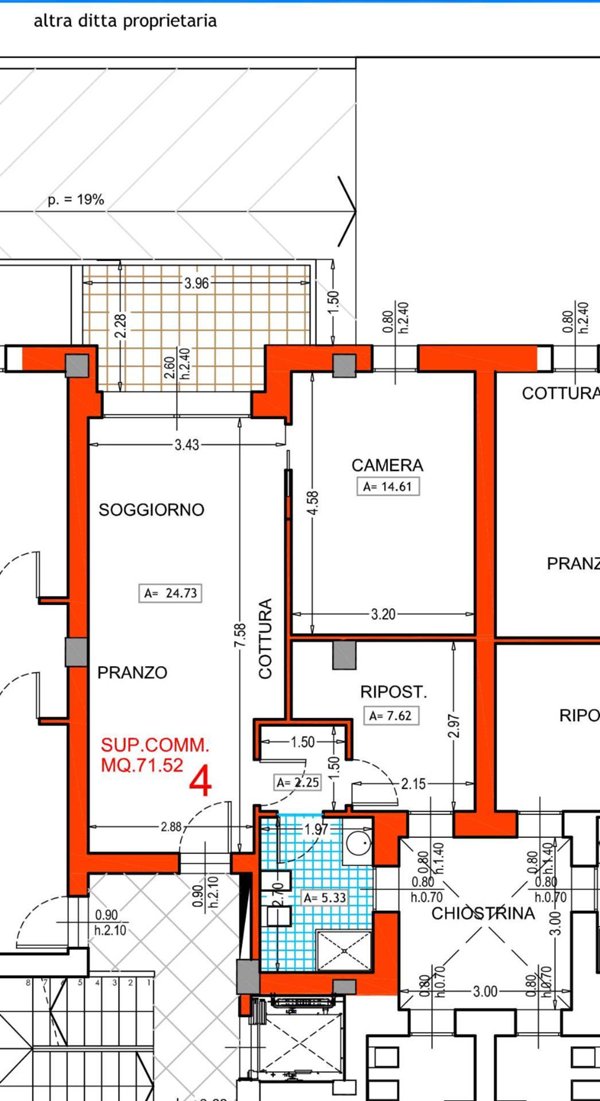 appartamento in vendita a Pesaro in zona Mare
