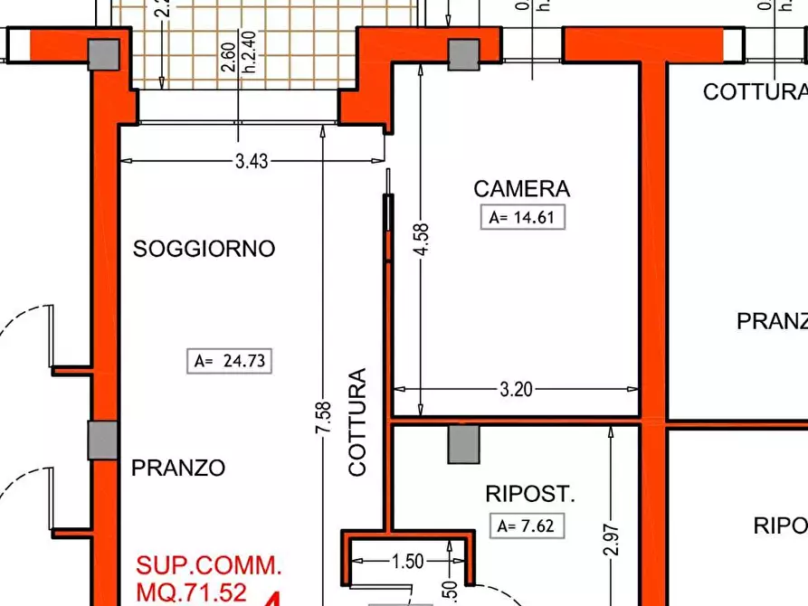appartamento in vendita a Pesaro in zona Mare