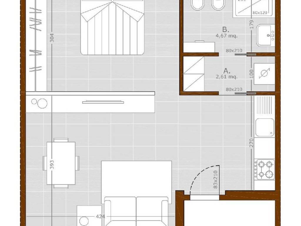 appartamento in vendita a Pesaro in zona Mare