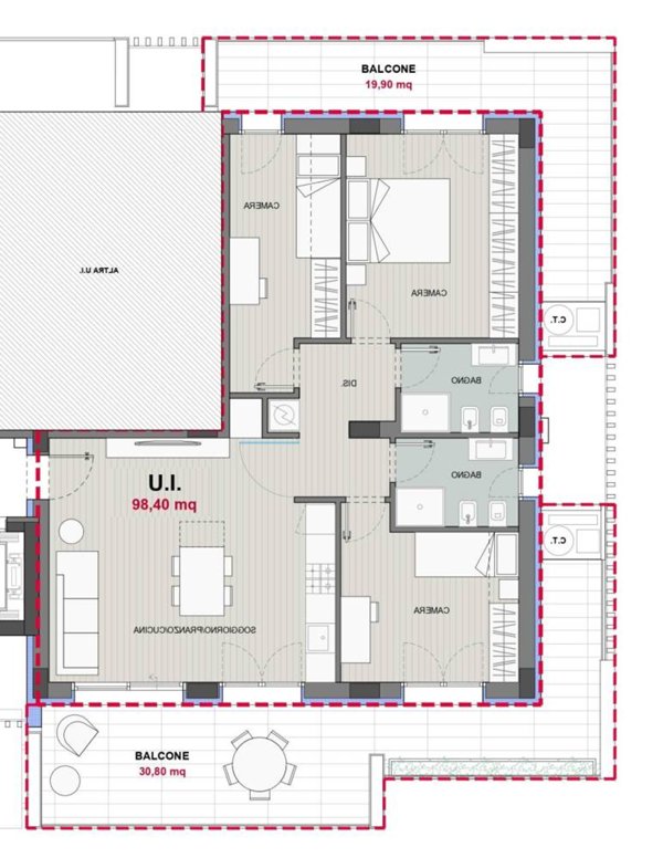appartamento in vendita a Pesaro in zona Mare