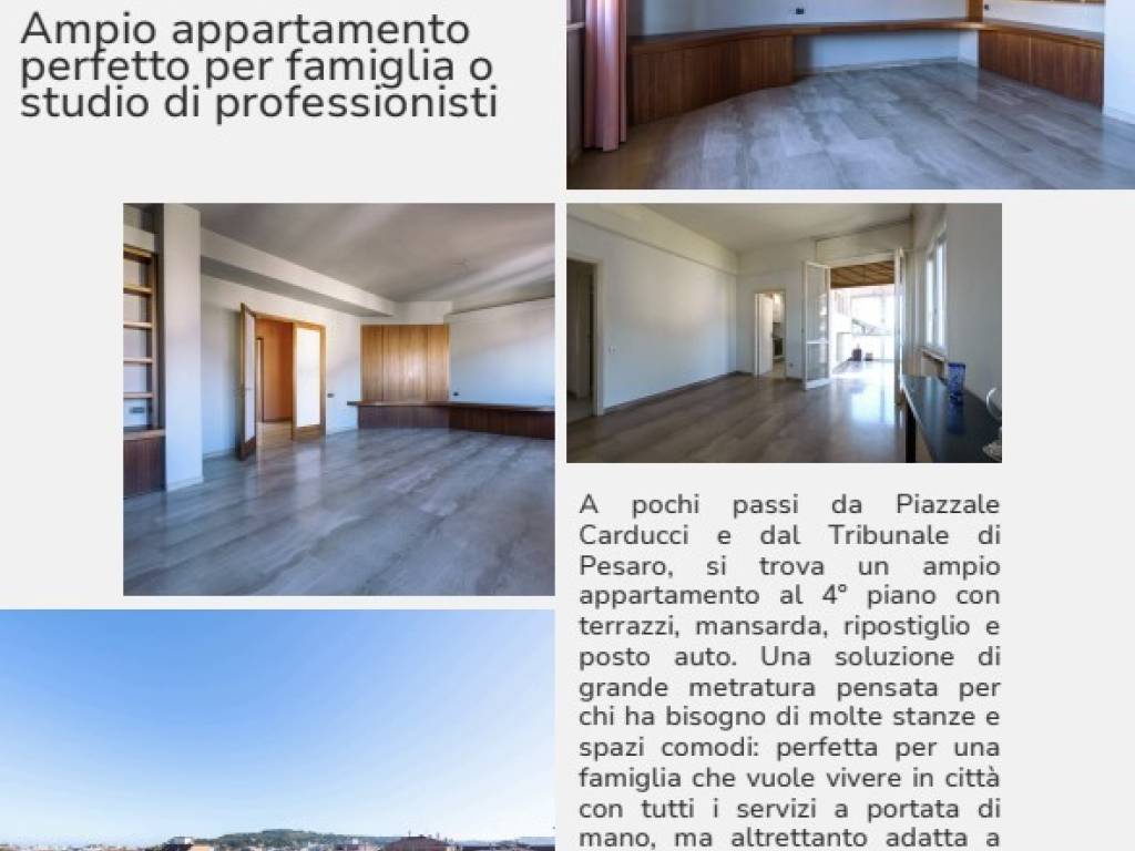 appartamento in vendita a Pesaro in zona Mare