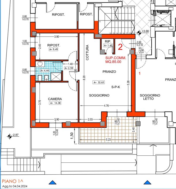 appartamento in vendita a Pesaro in zona Mare