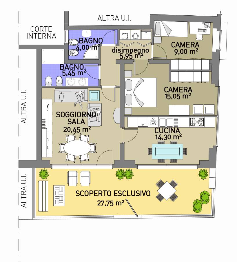 appartamento in vendita a Pesaro in zona Mare