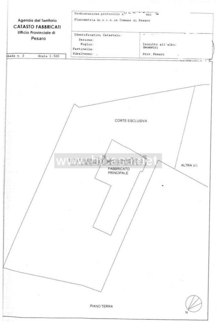 casa indipendente in vendita a Pesaro in zona Villa Fastiggi