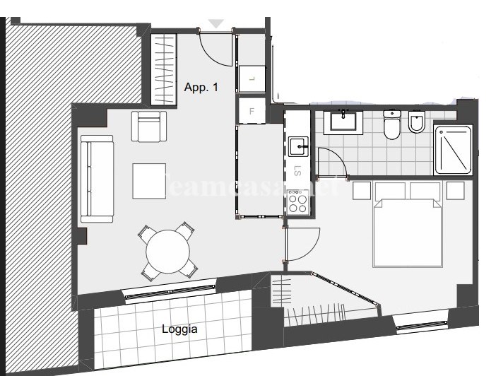 appartamento in vendita a Pesaro in zona Centro Città