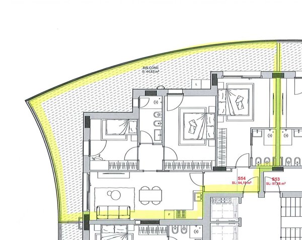 appartamento in vendita a Pesaro in zona Mare