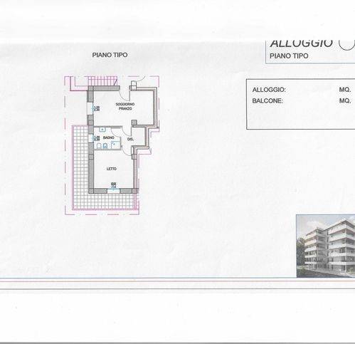appartamento in vendita a Pesaro in zona Loreto