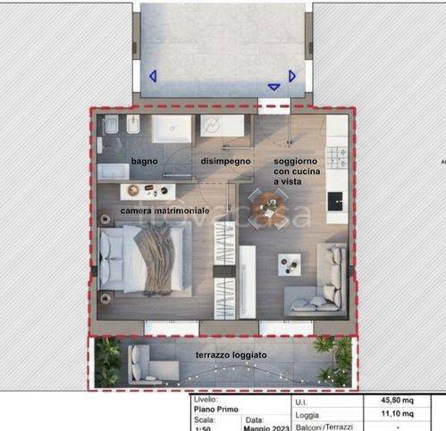 appartamento in vendita a Pesaro in zona Villa Fastiggi