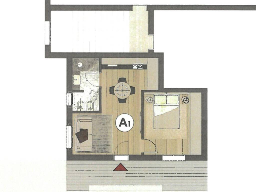 appartamento in vendita a Pesaro in zona Soria