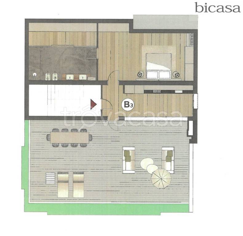 appartamento in vendita a Pesaro in zona Fabbrecce